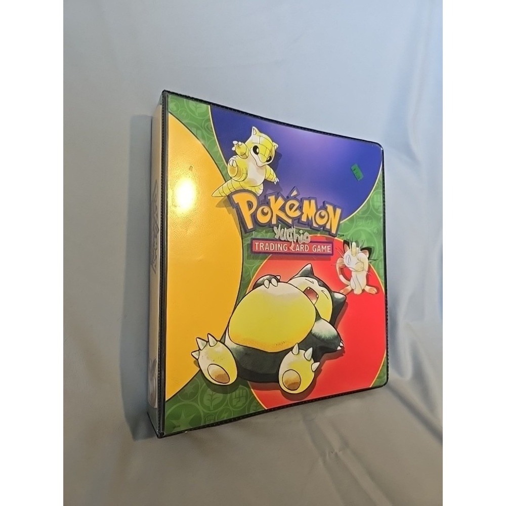 Vintage 1999 Pokemon TCG Wizards of the Coast Ultra PRO 3 Ring Binder Snorlax - Picture 12 of 12